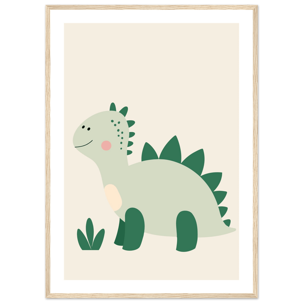 Stegosaurus dinosaurieposter poster