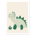 Stegosaurus dinosaurieposter poster