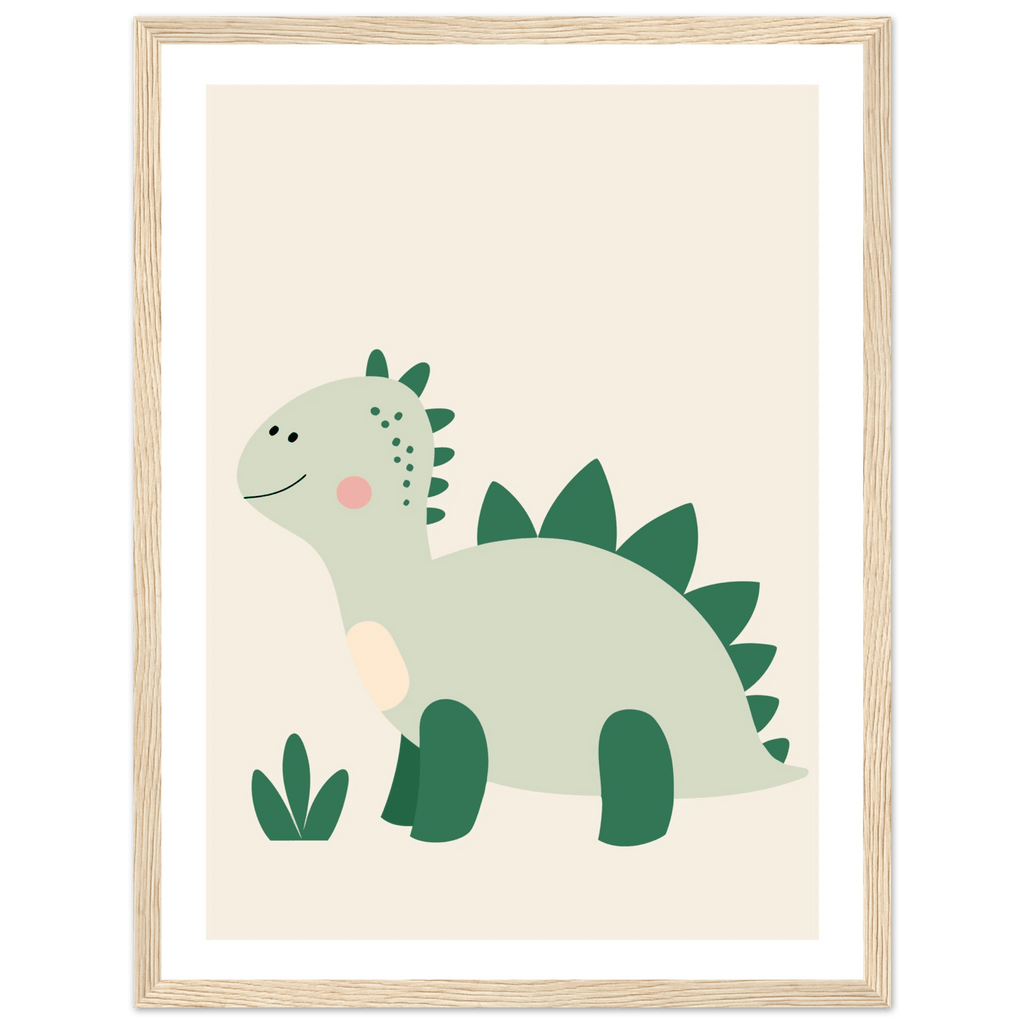 Stegosaurus dinosaurieposter poster