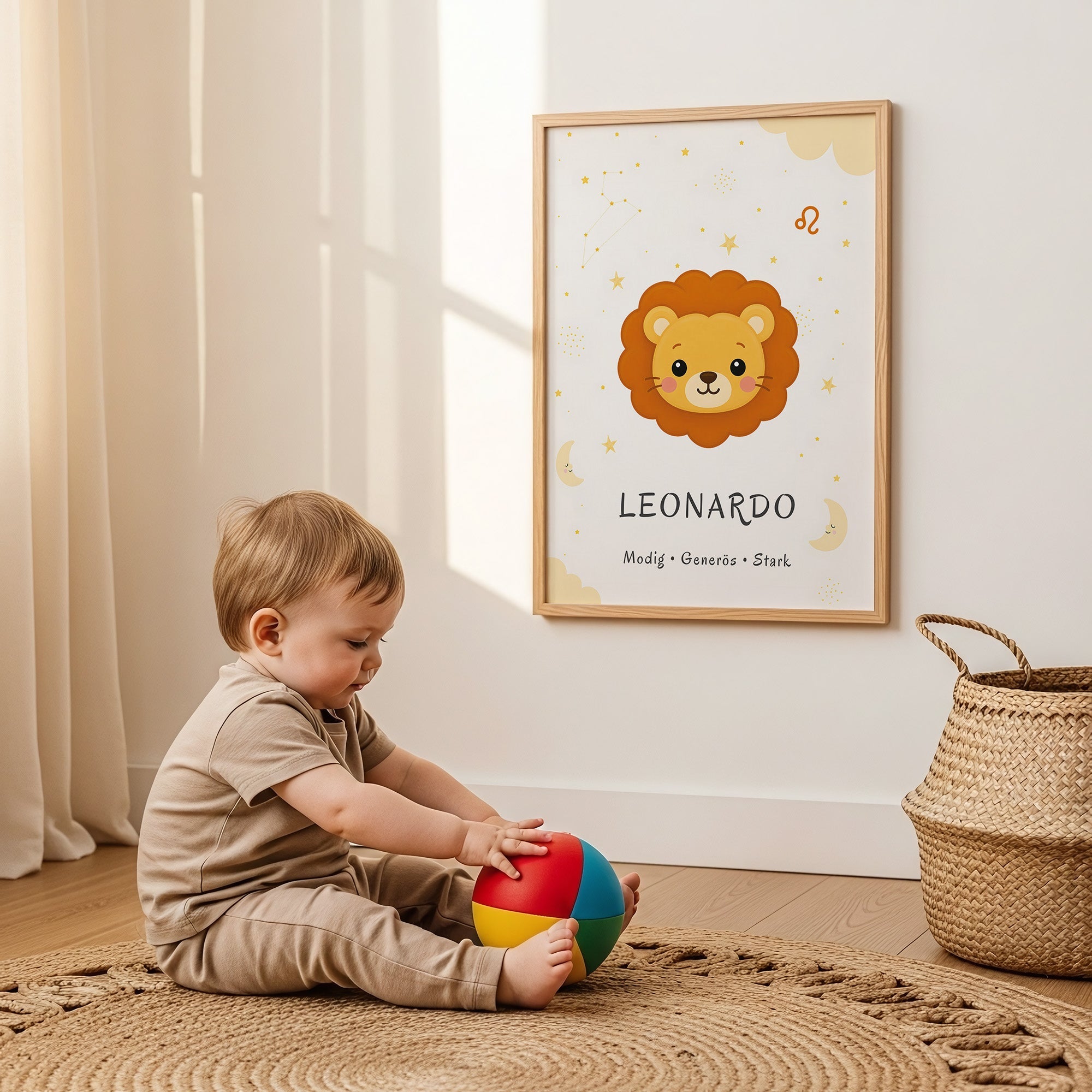 Stjärntecken lejonet med namn poster