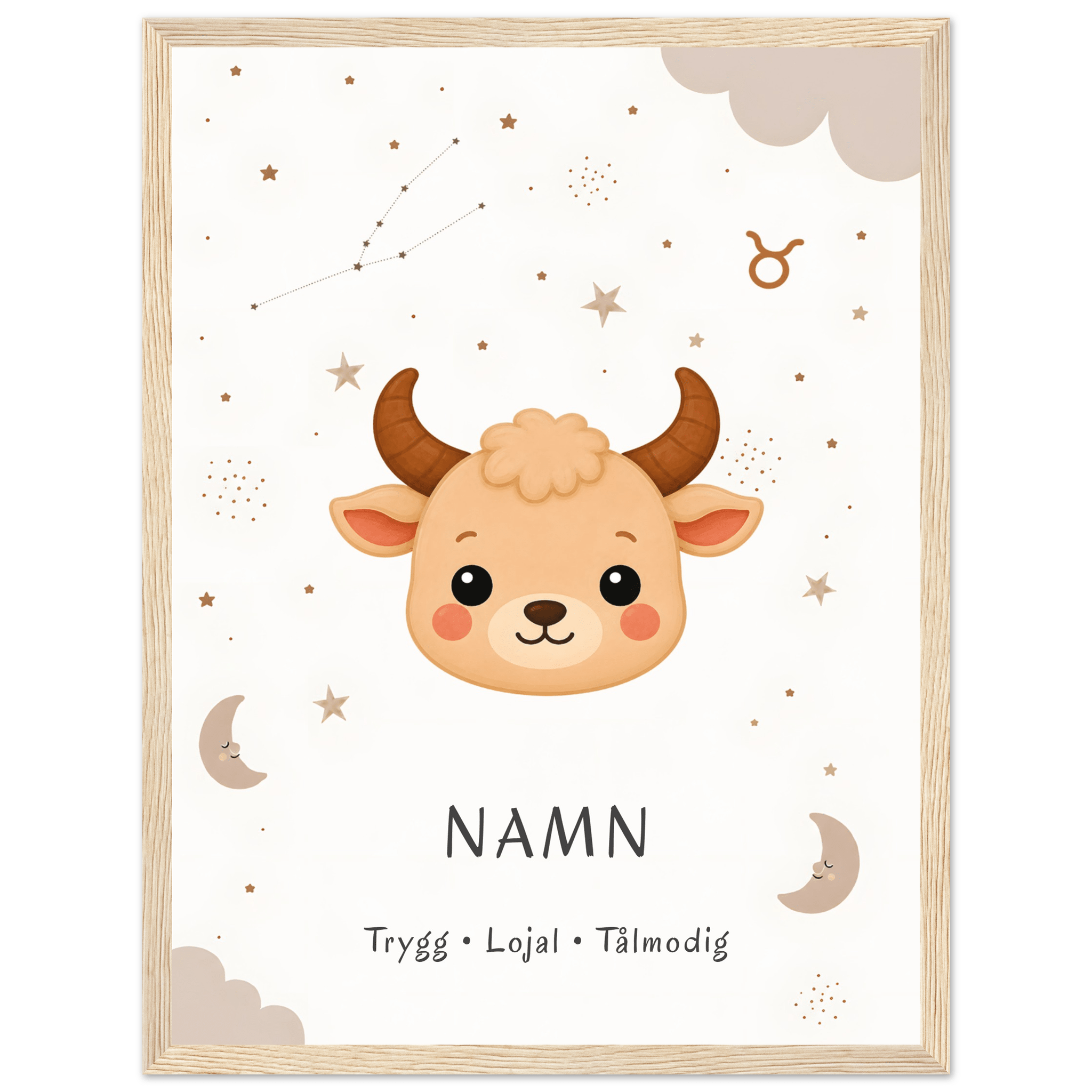 Stjärntecken oxen med namn poster