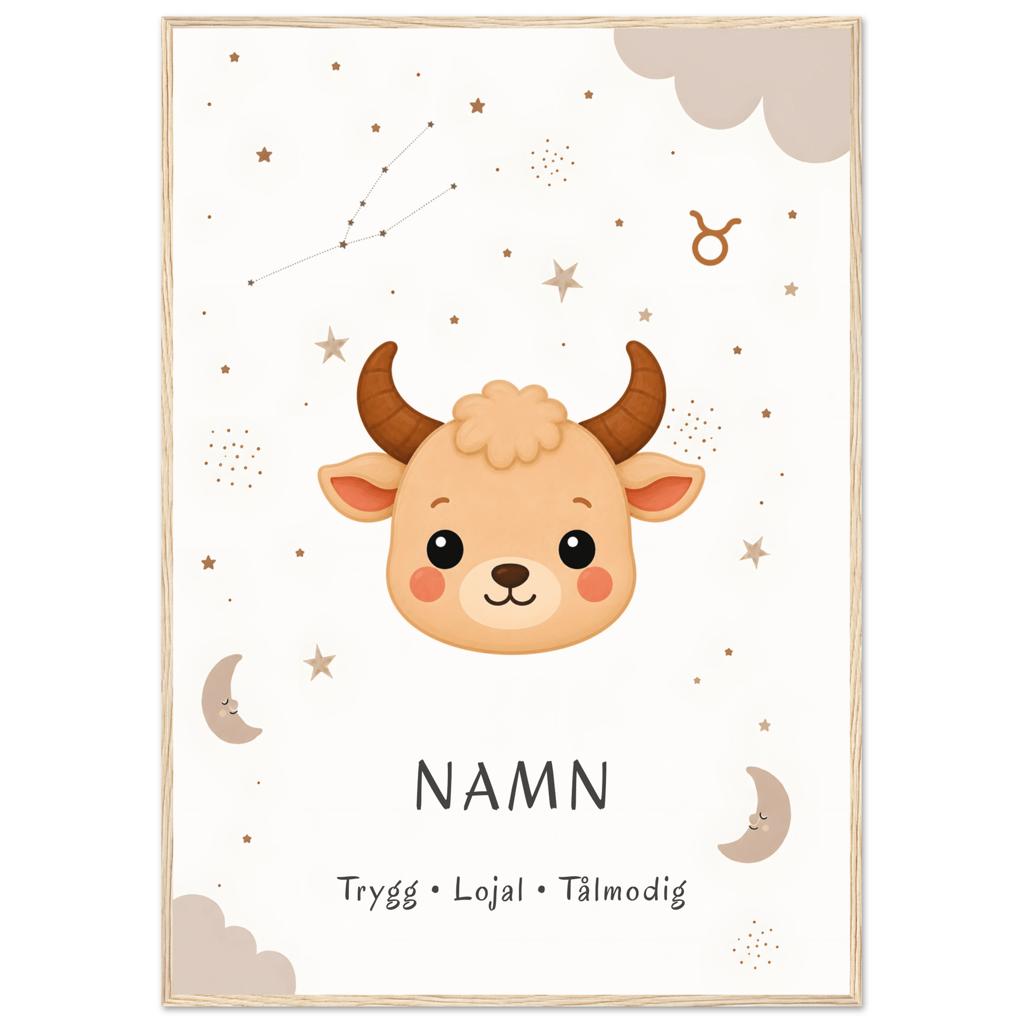 Stjärntecken oxen med namn poster