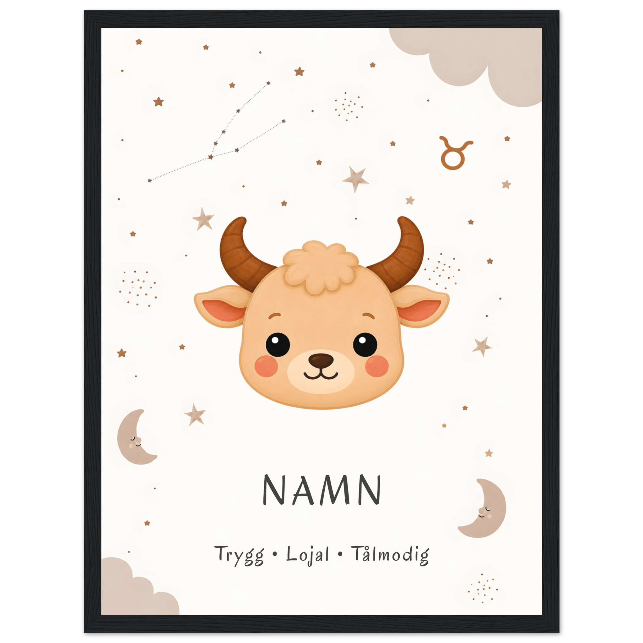 Stjärntecken oxen med namn poster