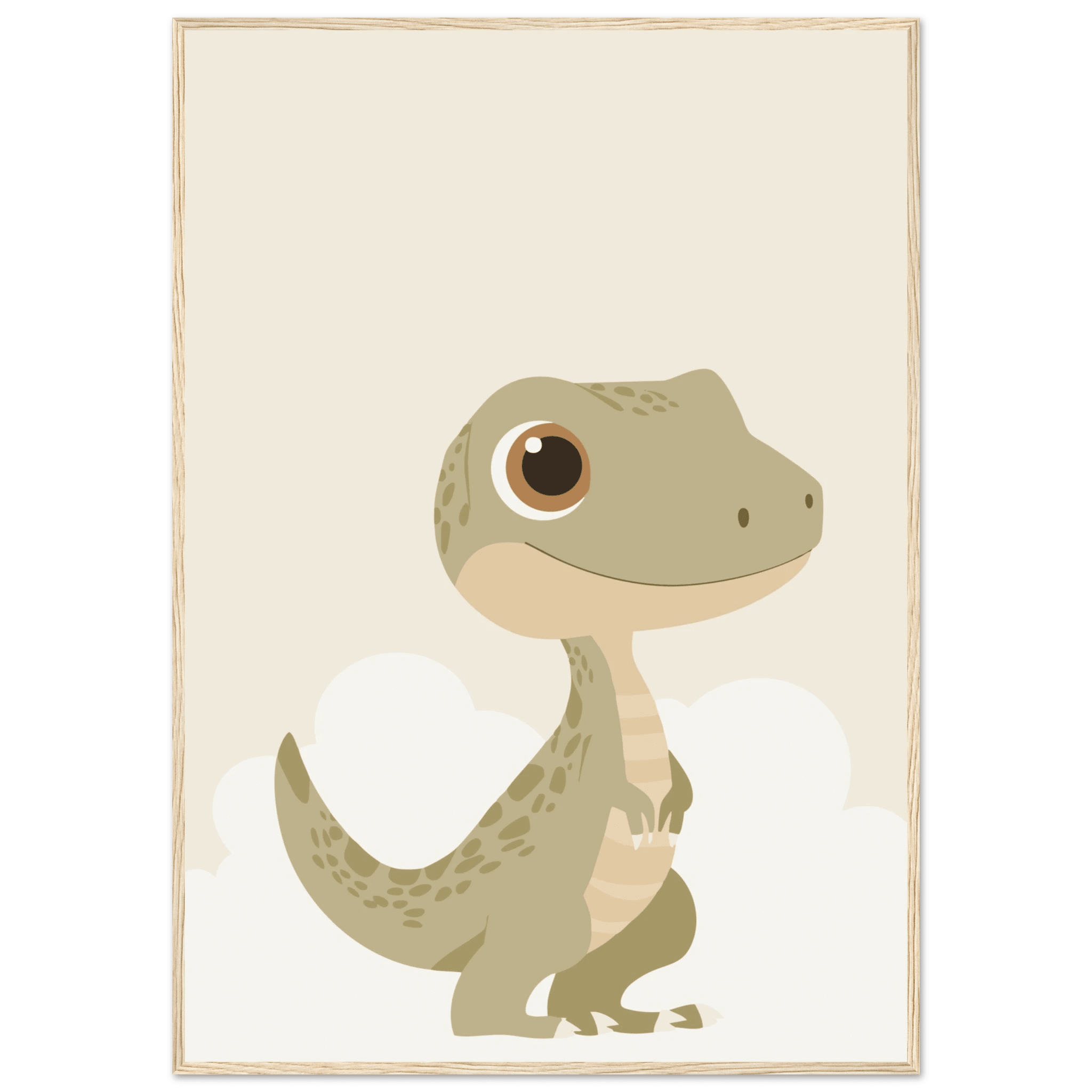 T-Rex dinosaurieposter med eget namn poster