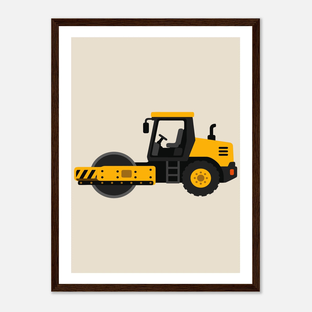 Vägvält poster poster