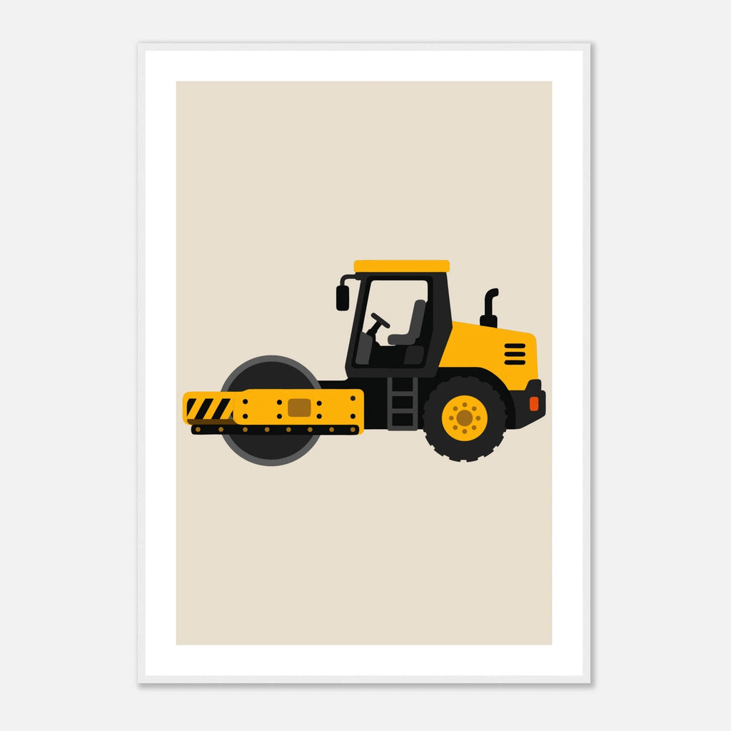 Vägvält poster poster
