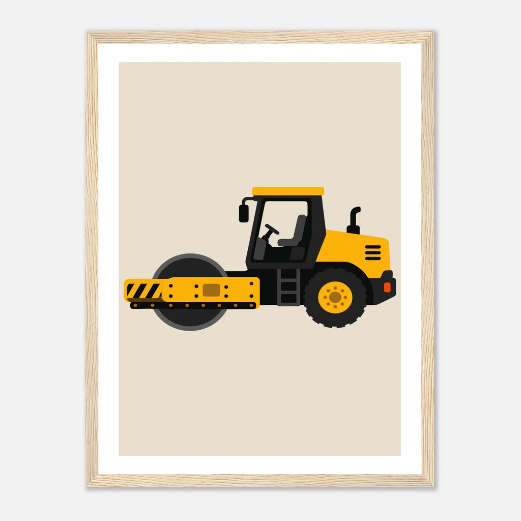 Vägvält poster poster