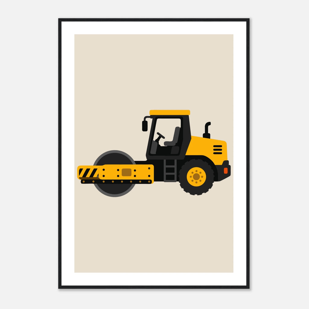 Vägvält poster poster