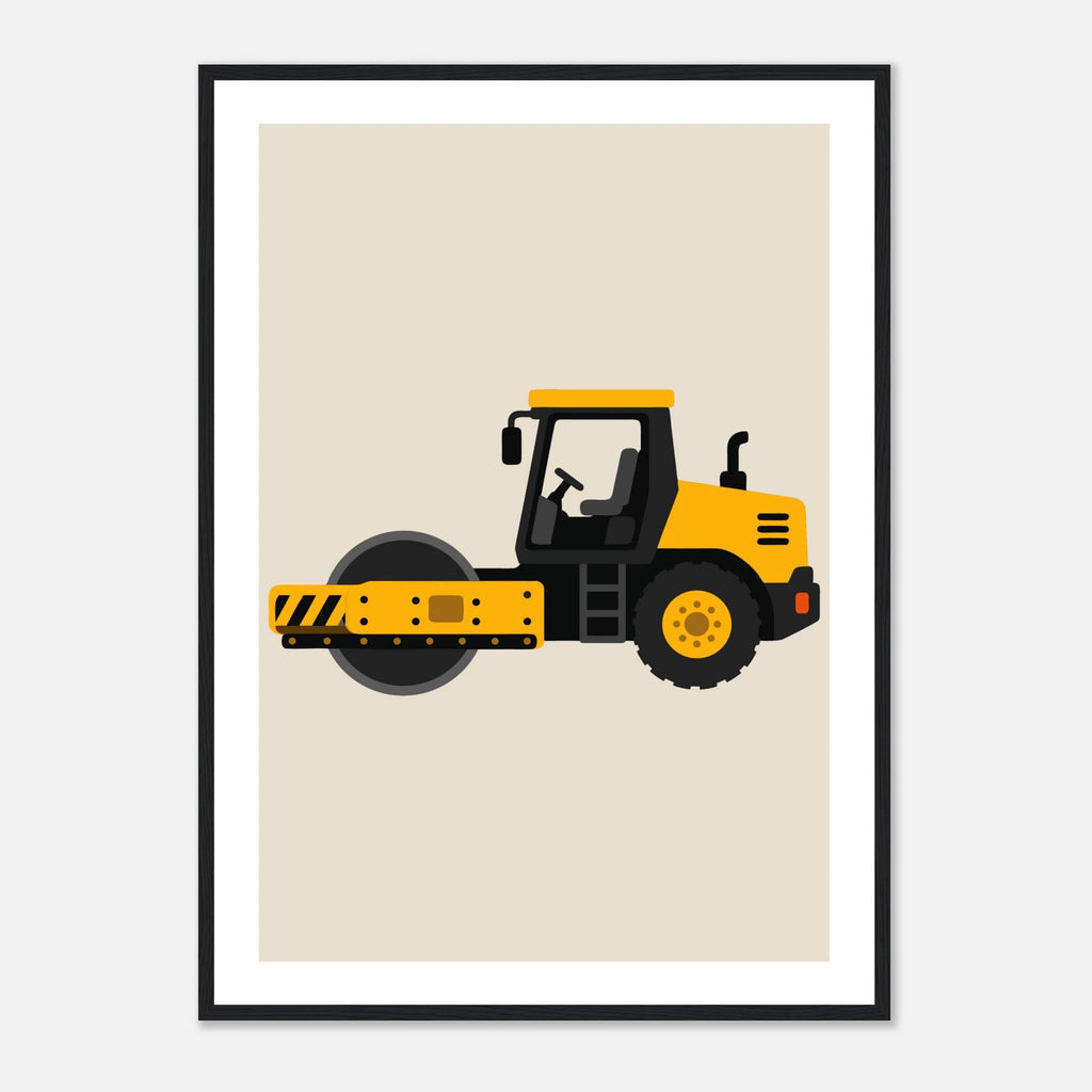 Vägvält poster poster