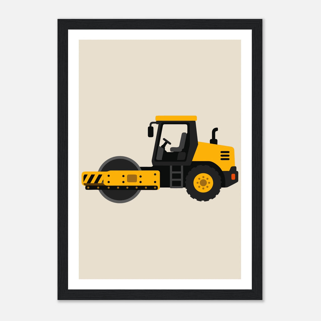 Vägvält poster poster