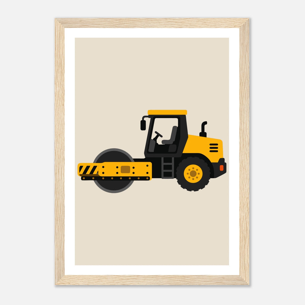 Vägvält poster poster
