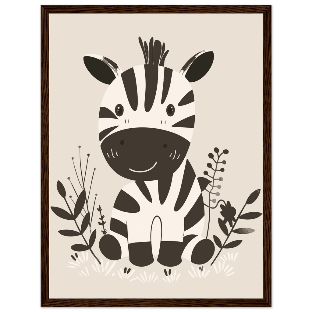 Zebraposter poster