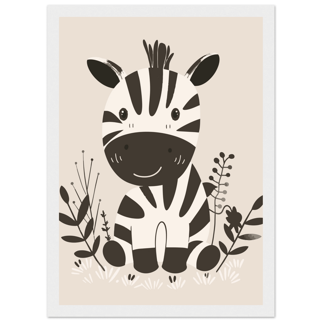 Zebraposter poster