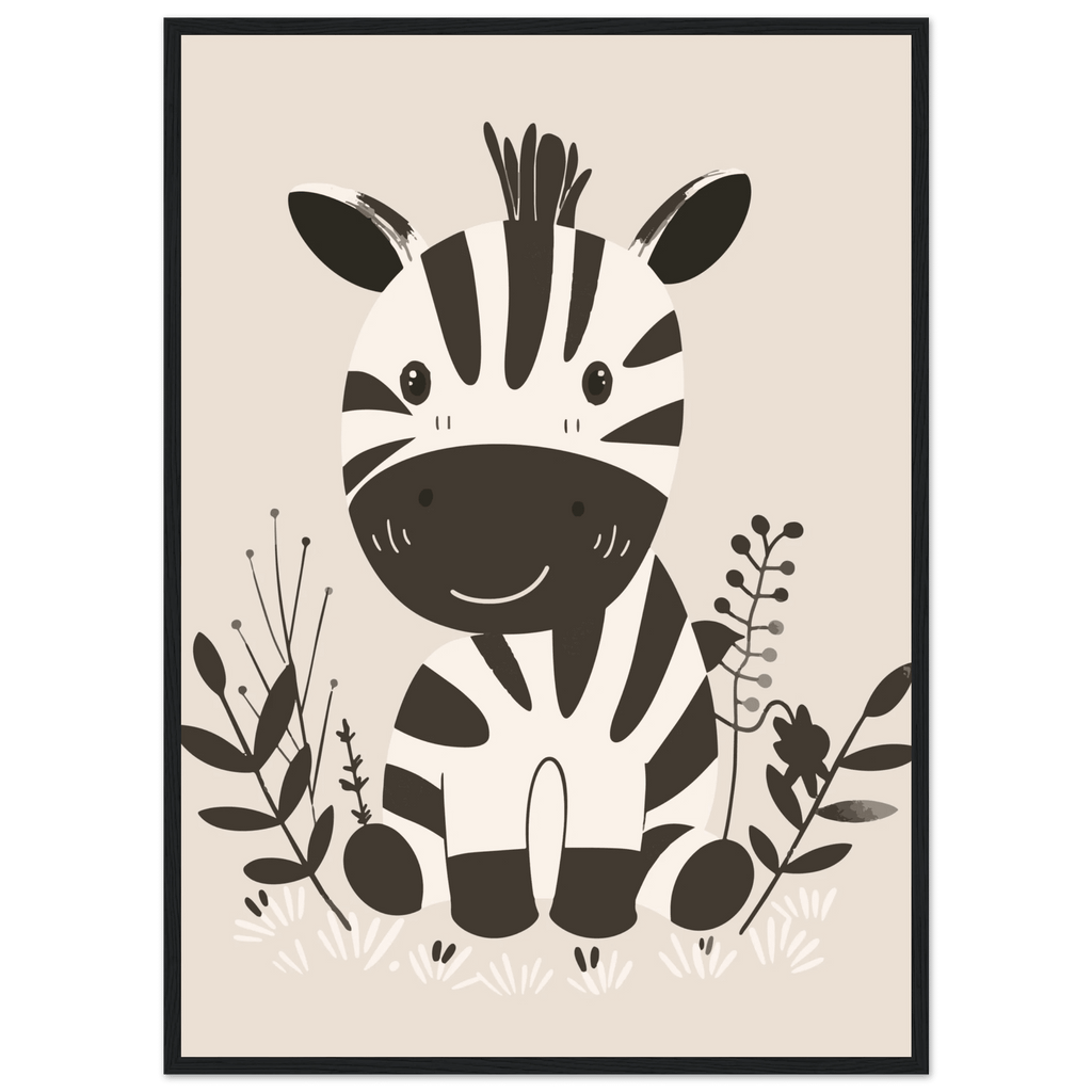 Zebraposter poster