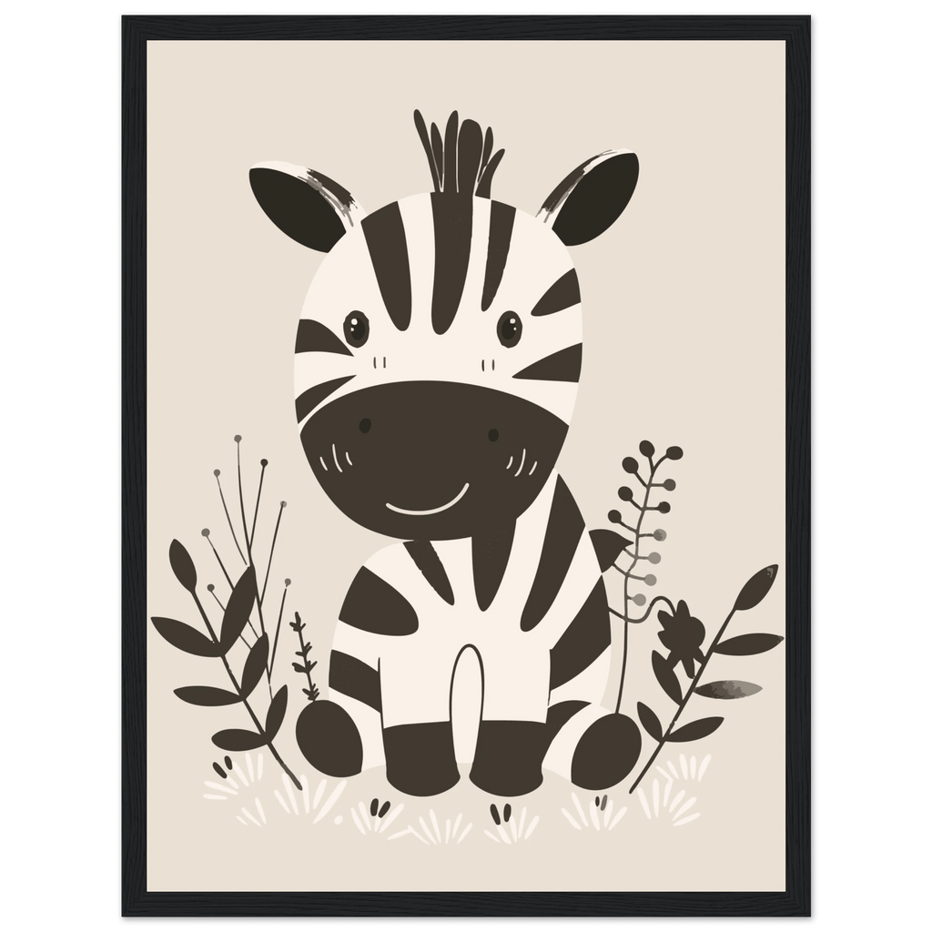 Zebraposter poster