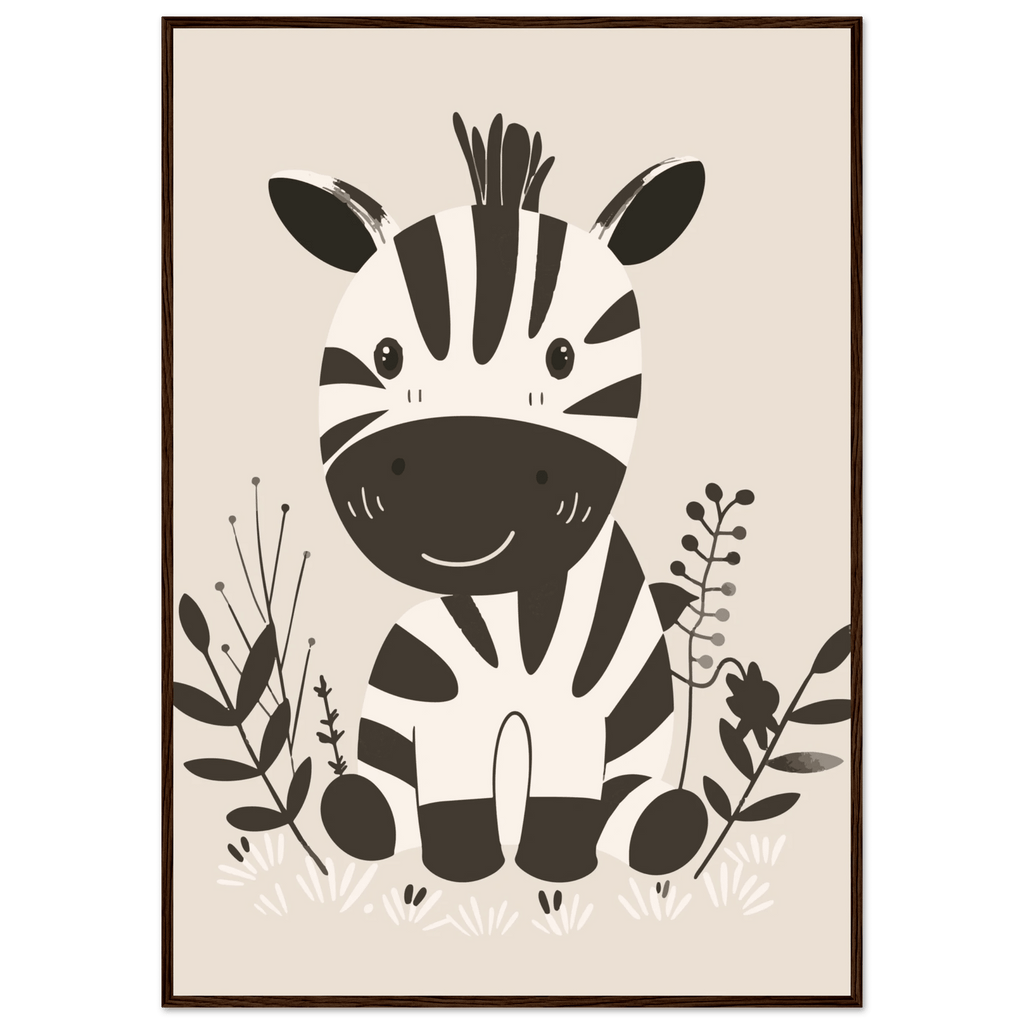 Zebraposter poster