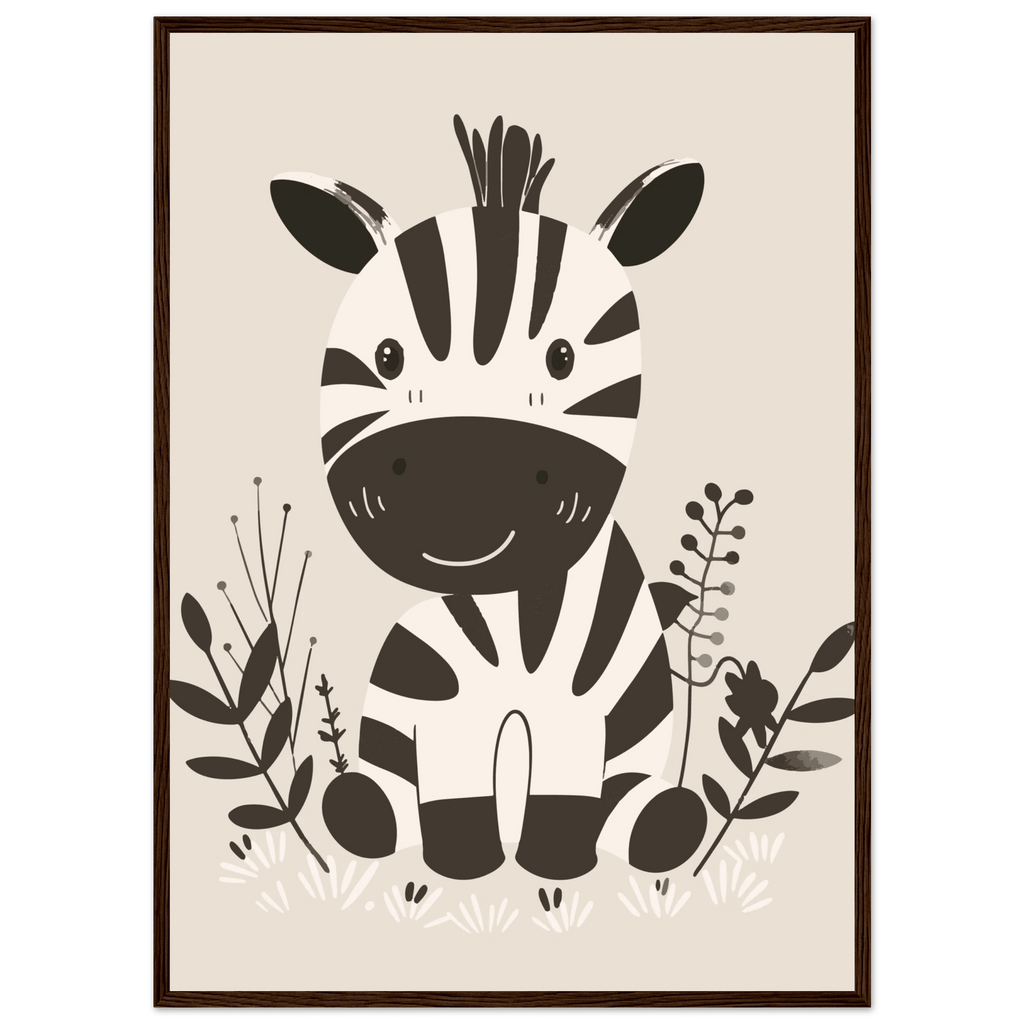 Zebraposter poster