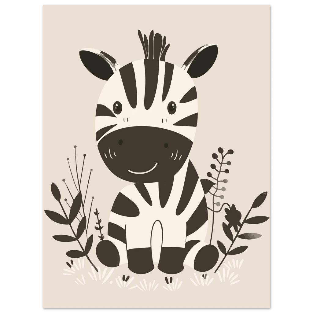 Zebraposter poster