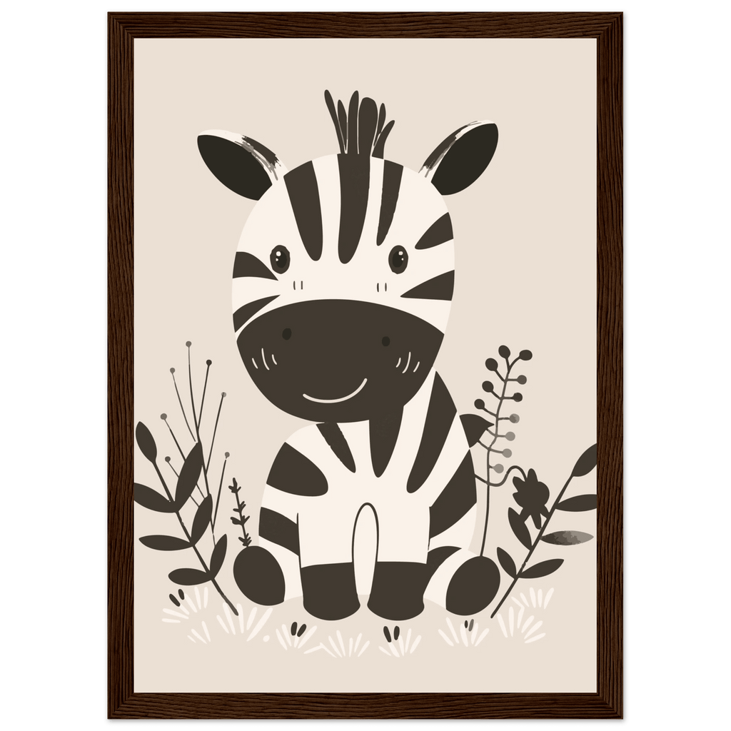 Zebraposter poster